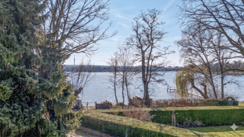 Wasserblick vom Grundstück - 