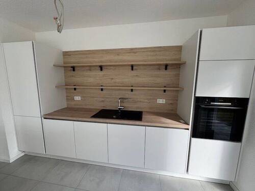 Teilansicht der Einbauküche - 