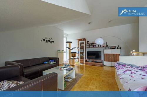 Wohnzimmer - 2 Zimmer Etagenwohnung in Münster