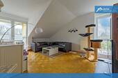Wohnzimmer - Etagenwohnung mit 66,00 m&sup2; in Münster zum Kaufen