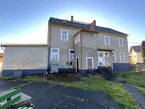 Rückansicht - Mehrfamilienhaus, Wohnhaus mit 226,00 m² in Halsbrücke zum Kaufen