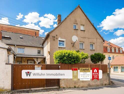 Hausansicht - Ihr Einfamilienhaus in Trebsen ! 164 m² Wohnfläche I 3 Stellplätze I Einliegerwohnung möglich