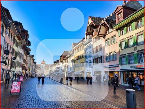 Außenansicht - Wohn- und Geschäftshaus in der Fußgängerzone in Waldshut