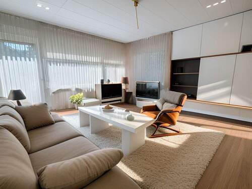 Wohnzimmer homestaging - 4 Zimmer Doppelhaushälfte in Salzgitter