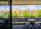 Balkon - Sanierte City-Wohnung in begehrter Wohnlage nahe Steinplatz – mit separatem Tiefgaragenstellplatz bei Bedarf