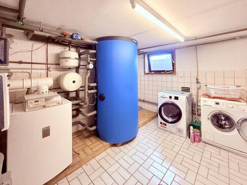 Heiz- und Waschraum - 