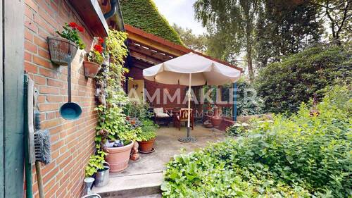Überdachte Terrasse - Einfamilienhaus mit 67,00 m² in Quickborn zum Kaufen