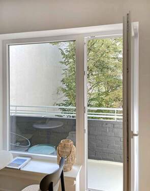 Balkon - 1 Zimmer Etagenwohnung in Berlin