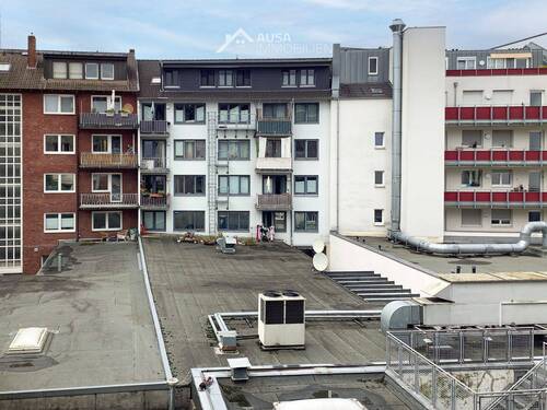 Aussicht hinten - 1 Zimmer Etagenwohnung zum Kaufen in Münster