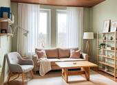 Wohnzimmer I - Homestaging KI - 