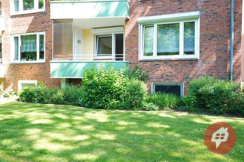Außenansicht Balkon - 3 Zimmer Etagenwohnung zum Kaufen in Rendsburg