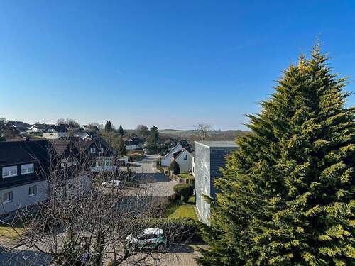 traumhafte Fernsicht vom Balkon - 