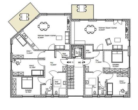 OG - 3 Zimmer Etagenwohnung zum Kaufen in Dortmund
