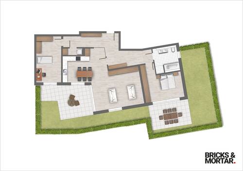 Oblatterwall Wohnung 2 (Visualisierung) - 