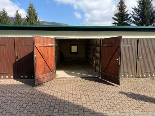 Garage beim Haus - 
