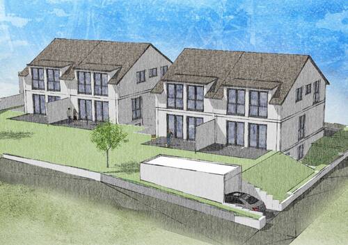 Illustration - Doppelhaushälfte mit 164,00 m² in Sindelfingen zum Kaufen