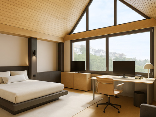 Mögliches Schlafzimmer nach Sanierung - 