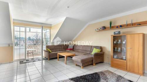 Wohnzimmer 1 - 3 Zimmer Etagenwohnung in Grafenau