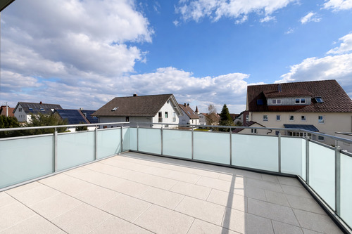 Balkon - 4 Zimmer Etagenwohnung in Holzgerlingen