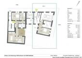 Grundrissdarstellung Erdgeschoss WE 3 - Variante 1 - Etagenwohnung mit 119,30 m² in Meißen zum Kaufen