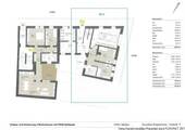 Grundrissdarstellung Erdgeschoss WE 3 - Variante 2 - 