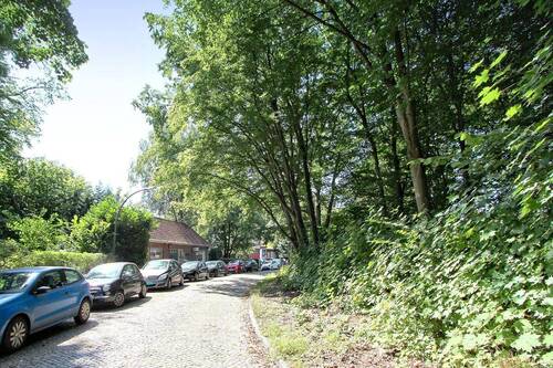 Blick von links - Grundstück in Hamburg zum Kaufen