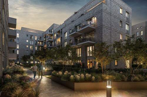 Dämmerung_Emma+August - Eine solide Entscheidung: 3 Zimmer Neubau mit gemütlicher Süd-Loggia und durchdachtem Grundriss