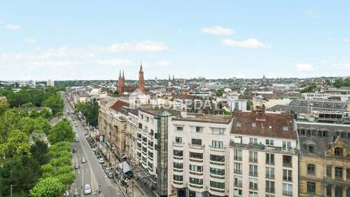 Ausblick - 3 Zimmer Etagenwohnung in Wiesbaden