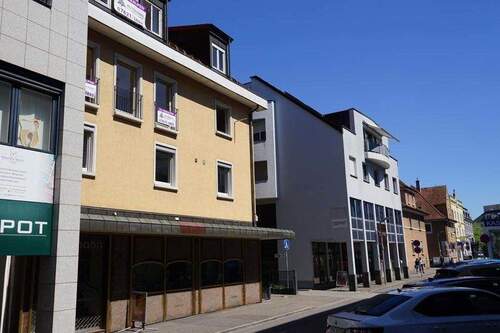 Blick z. Friedrichsplatz - 4 Zimmer Etagenwohnung in Rheinfelden