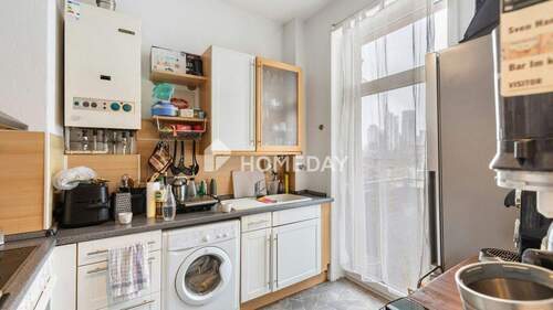 Küche 2 - Etagenwohnung mit 41,00 m&sup2; in Frankfurt am Main zum Kaufen