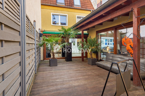 Terasse 3 ViSta - Individuelles Einfamilienhaus mit Wintergarten, Dachstudio und außergewöhnlichem Außenbereich