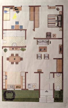 Übersicht Raumaufteilung - 