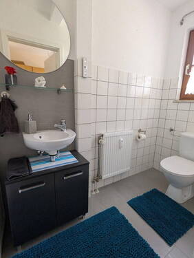 Gäste-WC - 3 Zimmer Etagenwohnung in Unterkirnach