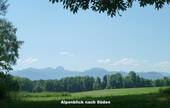 Alpenblick nach Süden - 