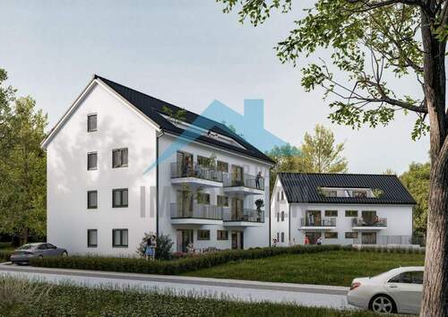 Außenansicht 1 - Etagenwohnung mit 56,00 m&sup2; in Kaufungen / Oberkaufungen zum Kaufen