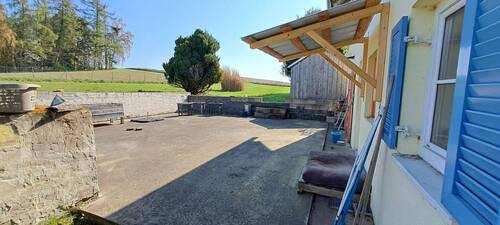 Terrasse hinten - 