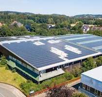 >2.500 m² Warmhalle mit Freifläche + Büro: gesamt oder in Teilflächen (ab 432 m²) zu vermieten - Detmold Jerxen-Orbke