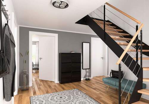 Flair-152-RE-HPL-Treppe-Diele-Elegance.JPG - 4 Zimmer Einfamilienhaus zum Kaufen in Mönchengladbach