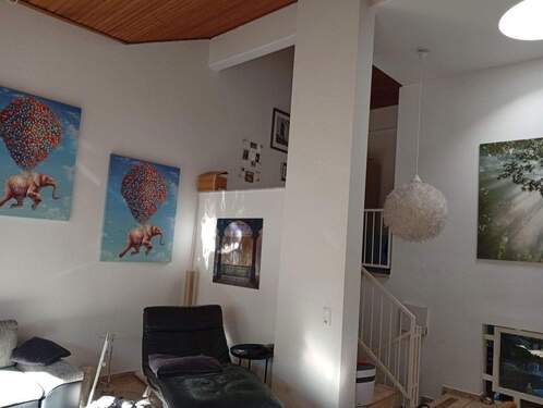 Wohnzimmer - Reihenmittelhaus mit 163,00 m&sup2; in Neu-Isenburg zum Kaufen