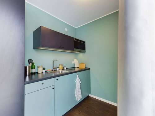 Pantryküche - 1 Zimmer Etagenwohnung in Berlin