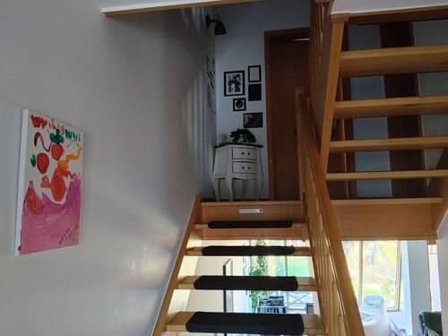 Aufgang zum Schlafzimmer und Bad - 