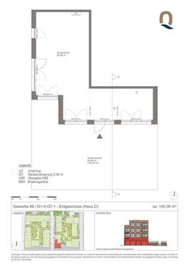 Gewerbe 86-Haus D - 