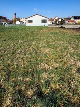 Südost Ansicht - Grundstück in Hallbergmoos zum Kaufen