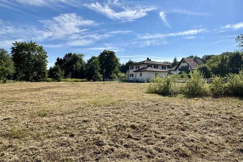 Grundstück mit Blick nach Süden - Grundstück in Dießen
