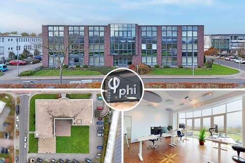 Immobilien-Aachen-Büro-Mieten-M-OE398-Grid-03 - PHI AACHEN - Modernes Bürohaus mit großzügigen Flächen & exzellenter Parkplatzsituation in Aachen!