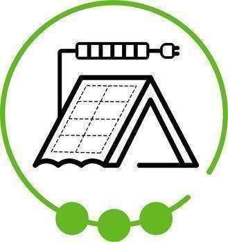 Inklusive Photovoltaikvorrüstung - 