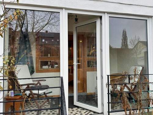 Blick auf den Wintergarten - 