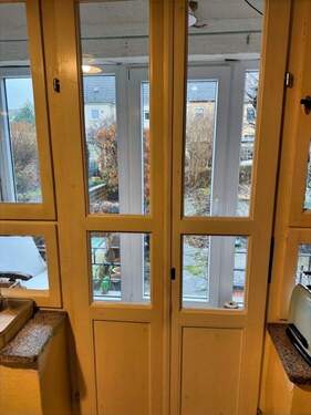 Historische Tür in den Wintergarten - 