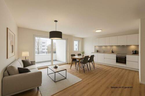 Beispiel Möblierung - 3 Zimmer Etagenwohnung zur Miete in Senden