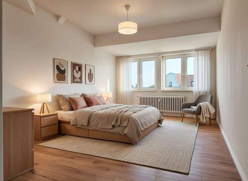 Schlafzimmer (Wohnbeispiel) - 